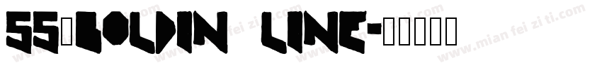ss_boldin Line字体转换